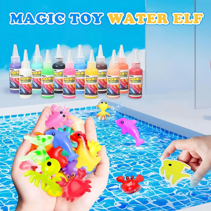 Magic Water Elf Toy Magic Water Gel Beads Kit DIY Handmade Water Painting Craft Set