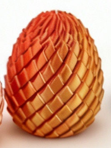 3D Printed Dragon Egg Fidget Stress Relief Easter Gift