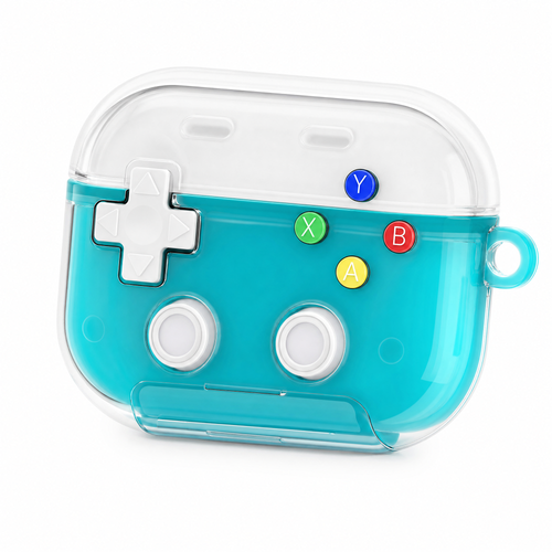 AirPods Pro 2/3/4 Case with 3D Fidget Buttons, Stand, Lock