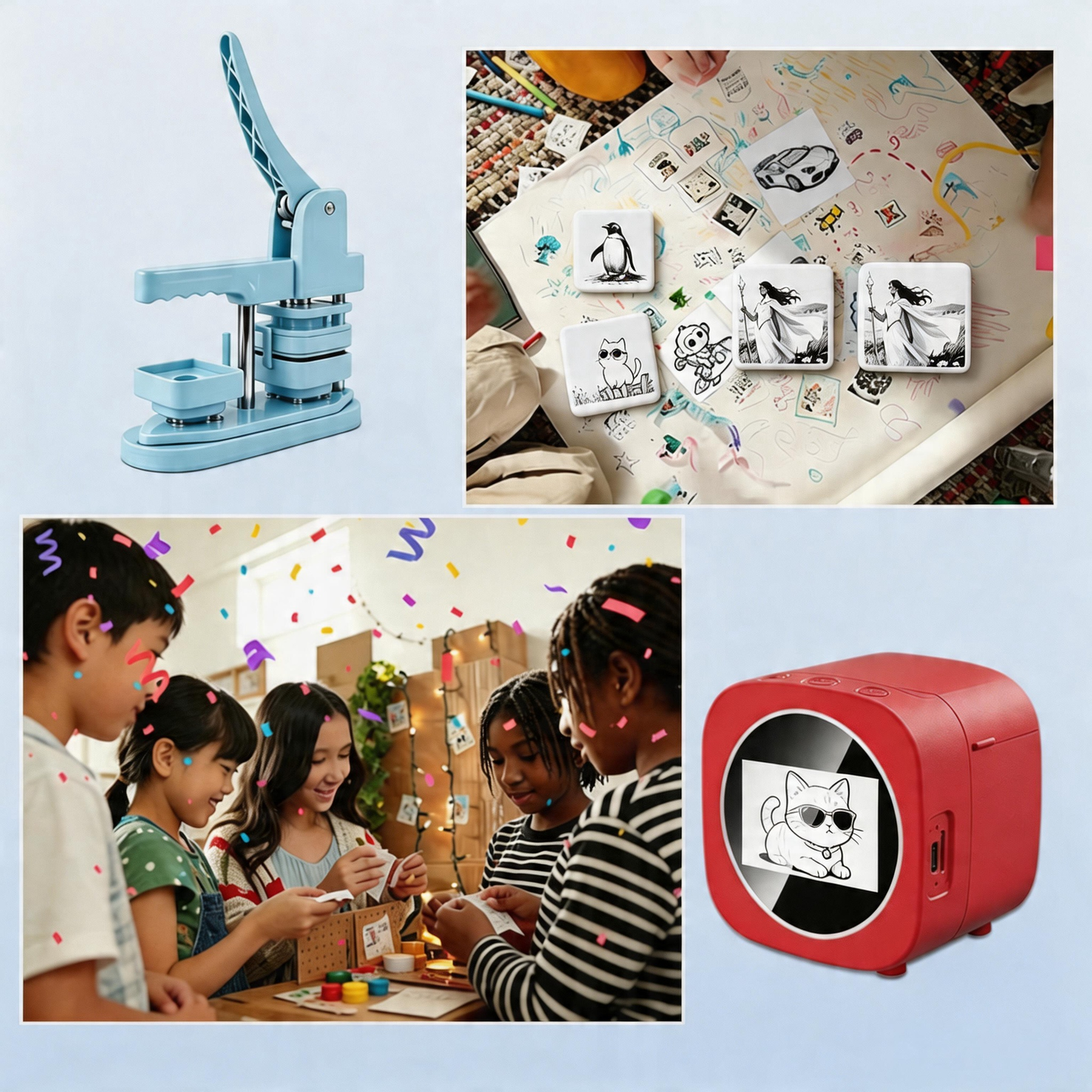 AI Creative Magnet Kit – Speak, Print and Create