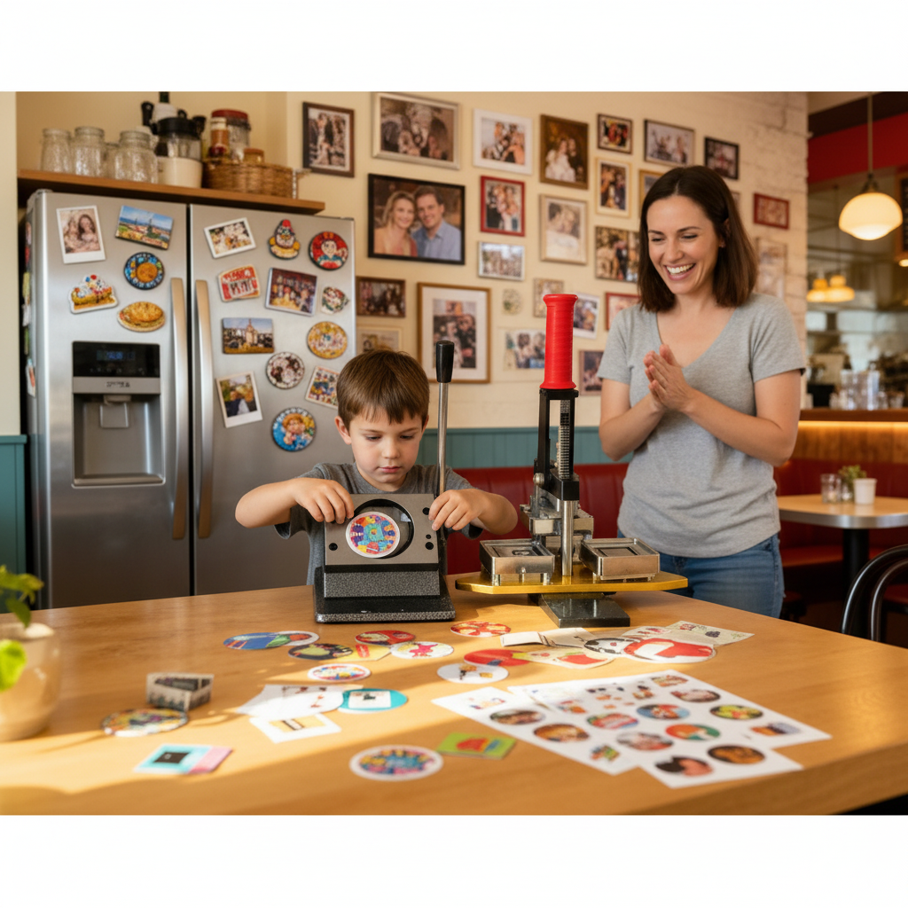 Fridge Magnet Making Machine (2x2 in)
