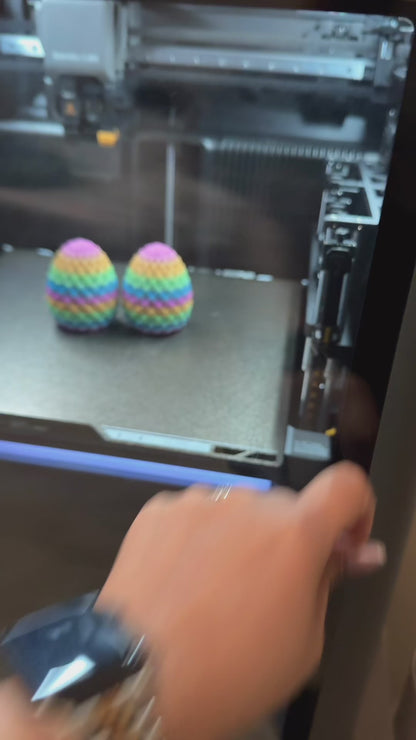 3D Printed Dragon Egg Fidget Stress Relief Easter Gift